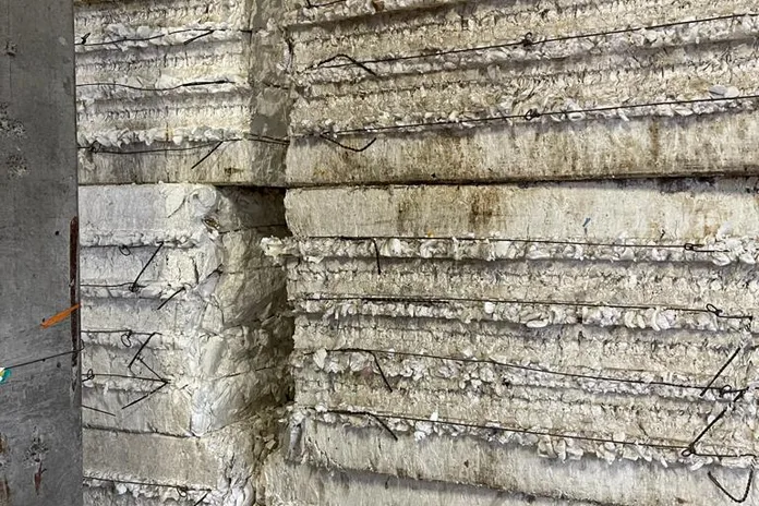 EPS expanded polystyrene blocks for recycling